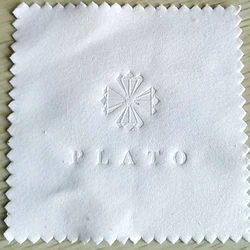 Custom Pearl care cloth logo Crystal Diamond wipe cloth 300 Zhang Zhang 8*8cm or 6.5*10cm deerskin Velvet