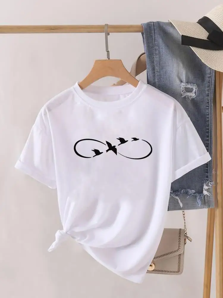 

Sweet Cartoon Trend 90s Women Print Female Graphic T-shirts Fashion Clothing Lady Clothes Short Sleeve T Shirt Casual Tee