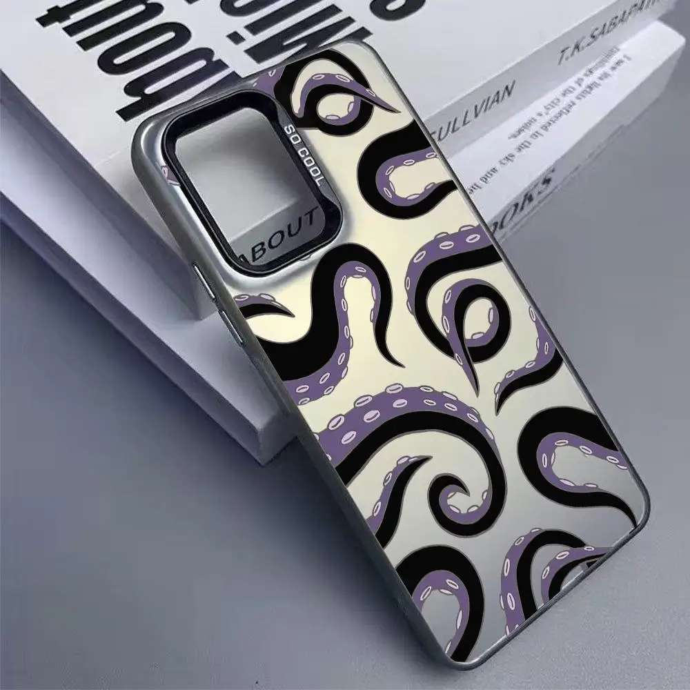 

Octopus claw phone case suitable for Samsung S25 24 23 22 21 20 Plus/Ultra/FE anti drop and shockproof back cover