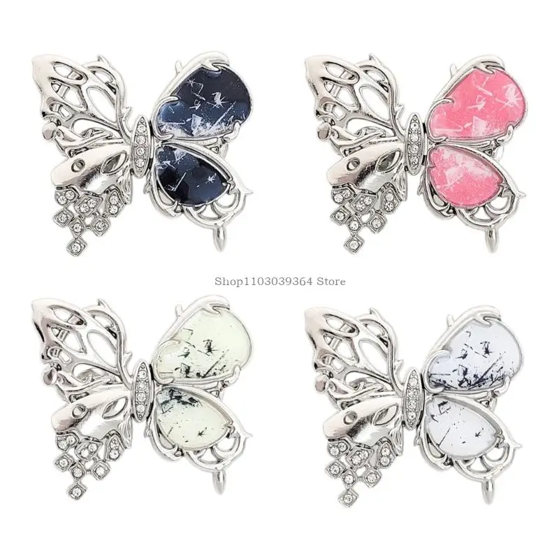

Pant Skirts Waist Tightener Extender Button Beautiful Hollows Alloys Buttons for Jeans Tightening