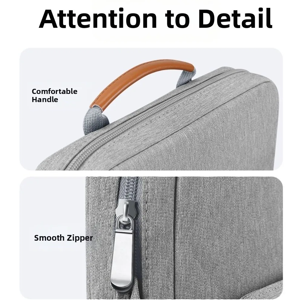 

Противоударная сумка большой емкости с ручкой на плечо, водонепроницаемый портативный чехол для ноутбука, многофункциональная школьная сумка для ноутбука