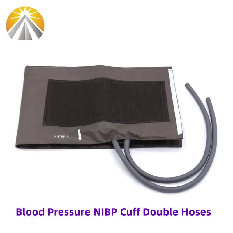 All Sizes In One Set Reusable Blood Pressure NIBP Cuff With Double Tube For Neonates to  Adult Size Patient Monitor Double Hose