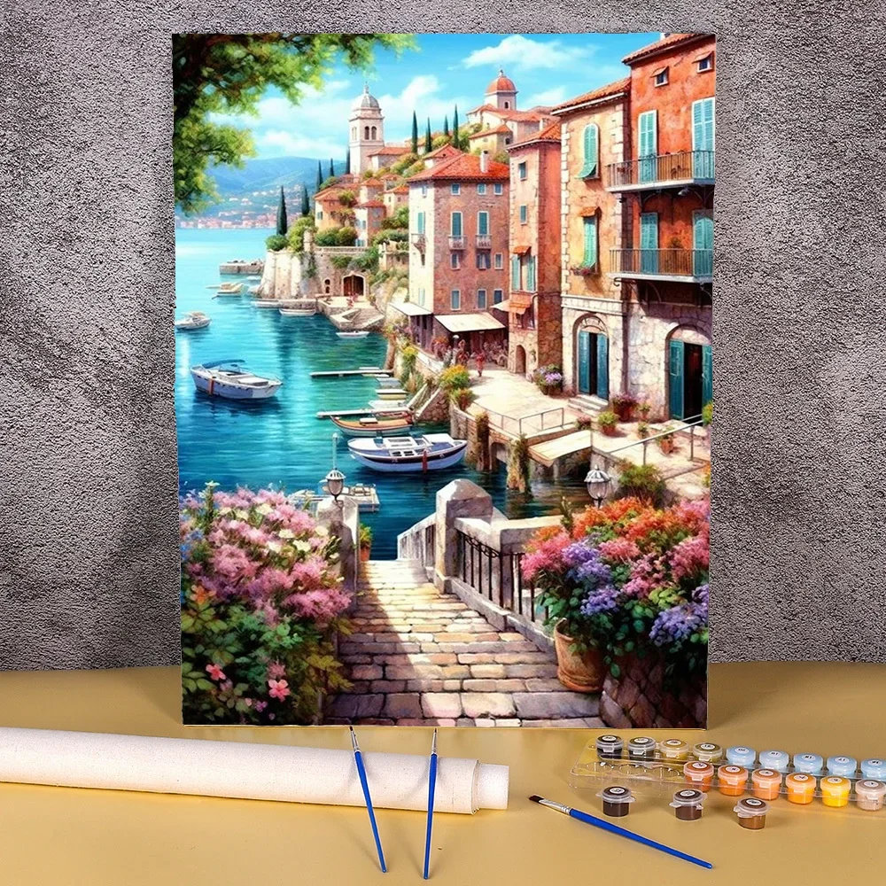 Seaside Town Oil Pa…