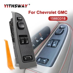 15883318 Power Window Switch Window Control Switch with Panel for Chevrolet Silverado GMC Sierra 1500 2500 3500 2005 2006 2007