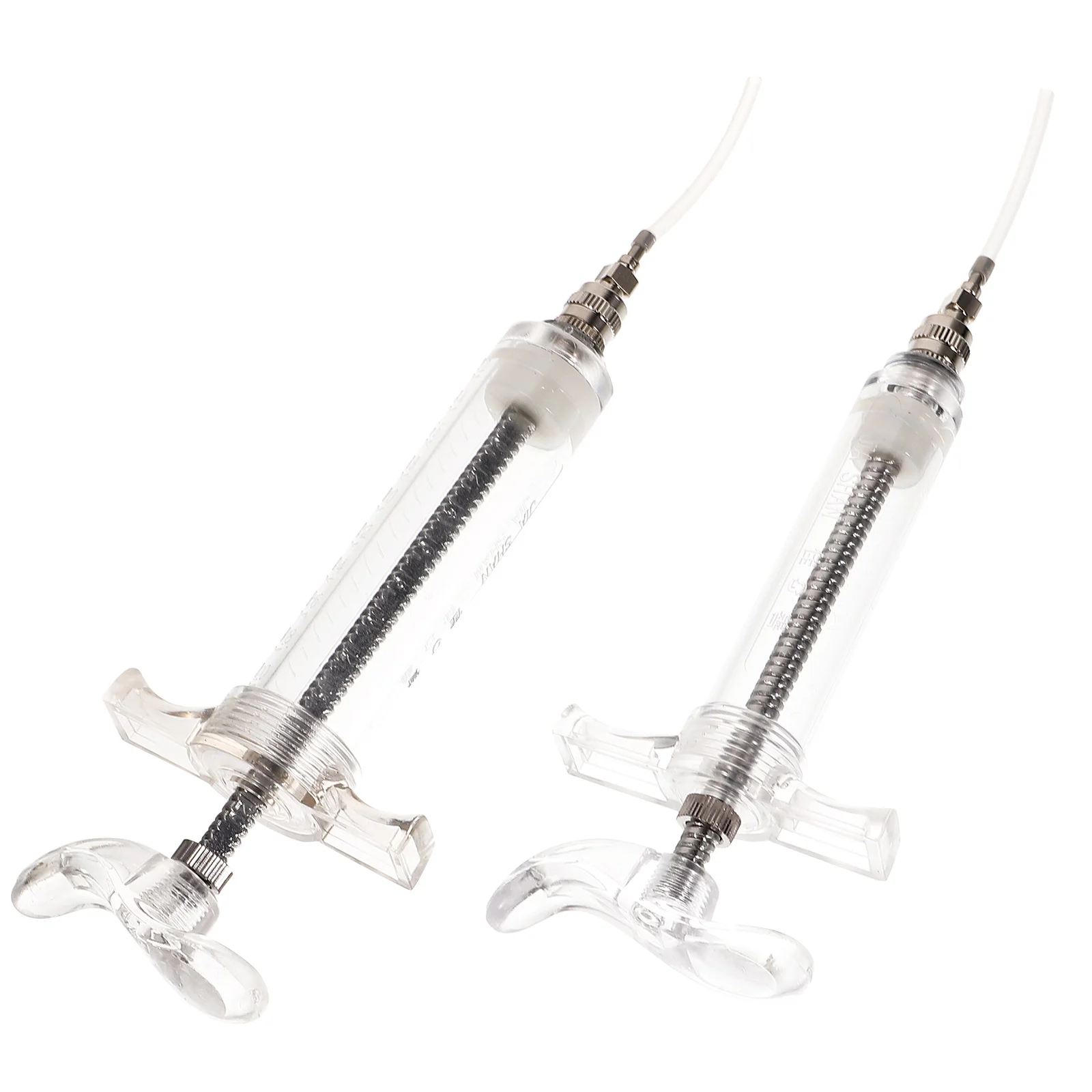 

2 Sets Feeding Syringe 10ml 20ml Clear Scale Thin Tubes Bird Feeding Tube Parrot Feeder Pet Supplies Accessories