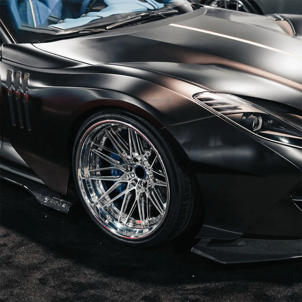 FOR Deep Dish Concave Forged Wheels Multi Spoke 5x120 5x114.3 5x112 18 20 22 24inch Passenger Car Wheels  for Porsche BMW Benz