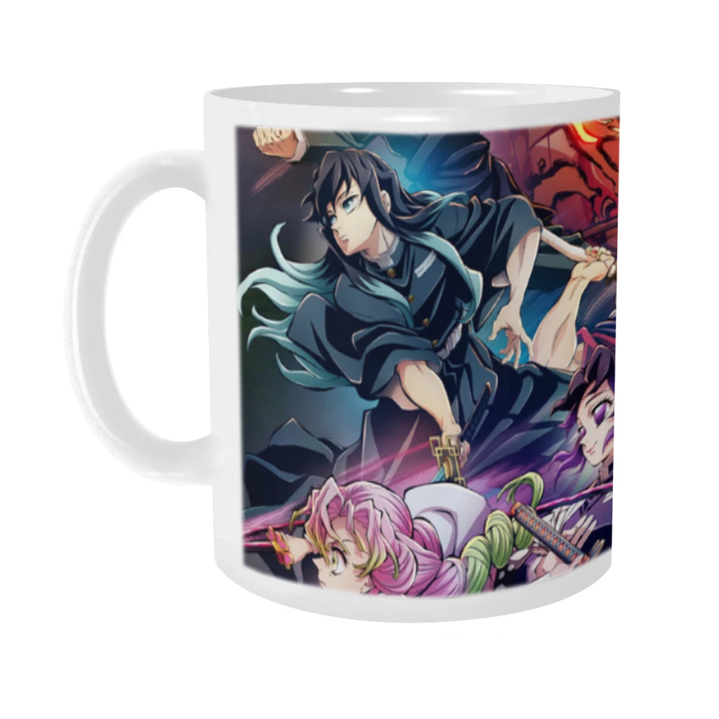 Demon Slayer Graphic Anime Ceramics Coffee Mug Cute Gamer Birthday Gift Back To School Mug