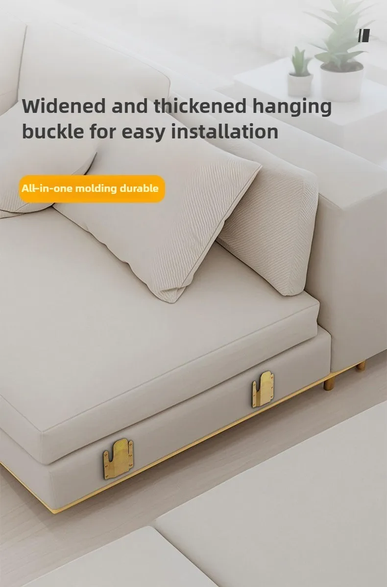4-teilige Verbindungsstücke für Ecksofas, universelle Verbindungselemente für Ecksofas, einfach zu installierende Couch-Clips für Ecksofas, robuste Verbindung. – Detail 5