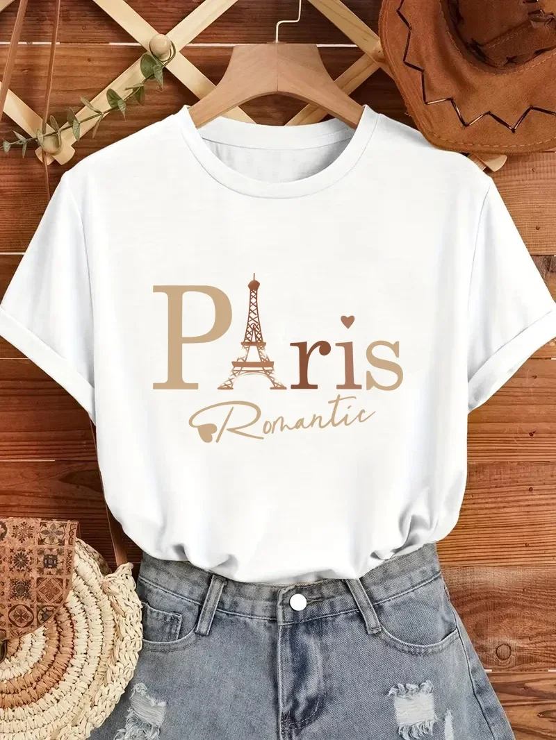 Women's Plus Size T-shirt Graphic Short Sleeve Clothing Top, Loose and Casual, Soft and Comfortable Breathable, Outdoor Sports