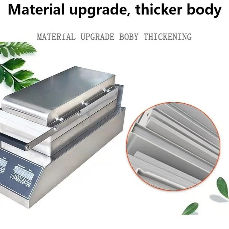 220V 설정 시간 온도 조절 가능 바삭한 에그롤 제조기, 에그콘 제조기