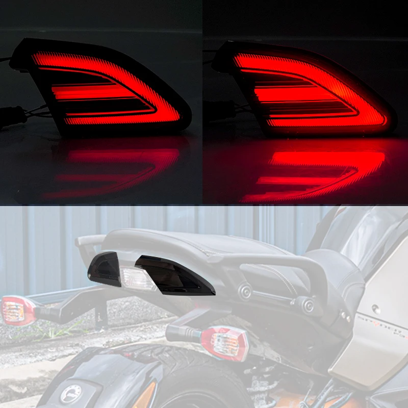 For Can-Am Spyder F3 Led Brake Lights With Signature Brake Eyes