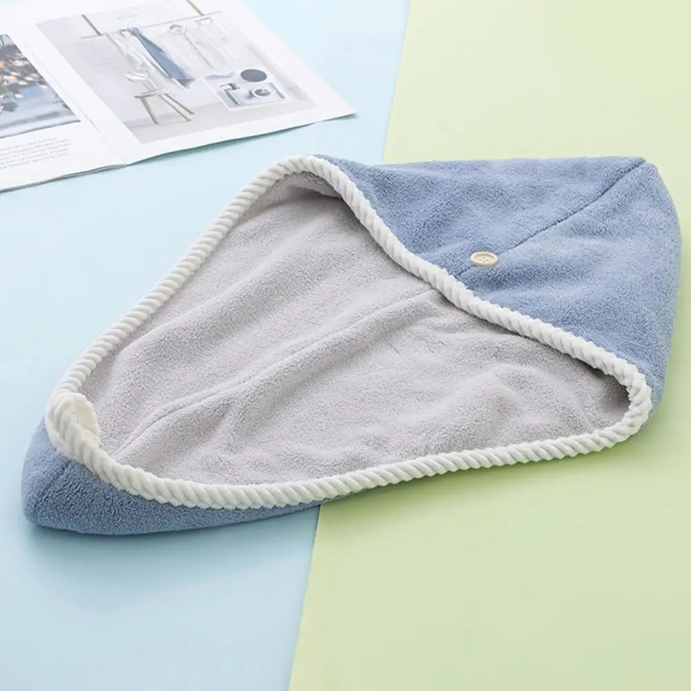 Gentle Hair Towel for Permed Hair Microfiber Hair Towel Wrap for Women Quick Dry Absorbent Turban Anti-frizz for Long