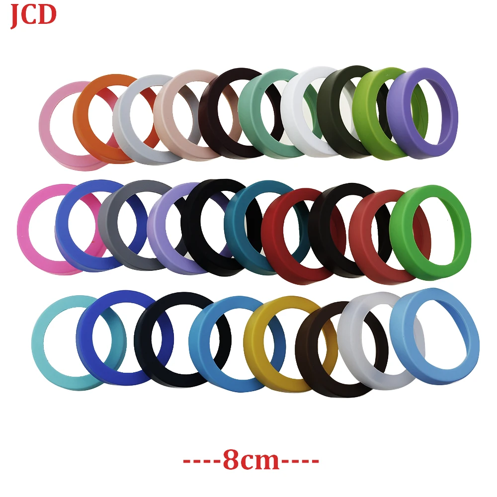 1Pcs 8CM Silicone Cup Bottom Cover Anti-skid Water Cup Protective Cover Bottom Support Anti Scald Round Cup Cover Cup Pad