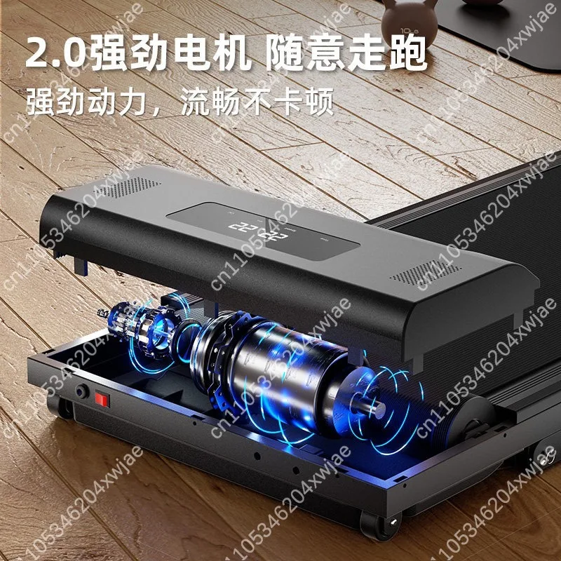 Compact Folding Treadmill with Incline Quiet Walking Pad for Home Indoor Exercise