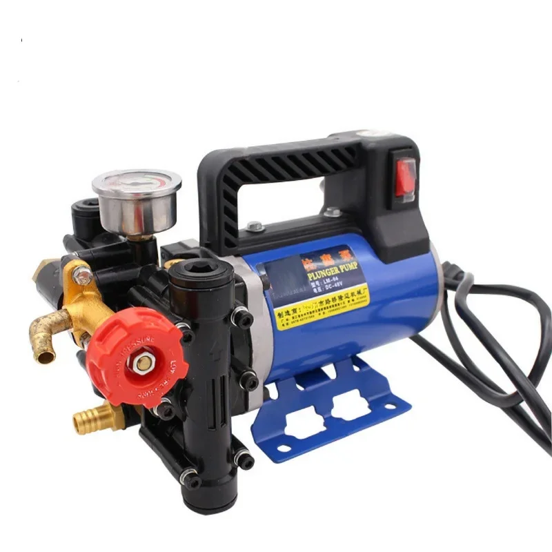 

12 В/24 В/60 В/72 В/220 В плунжерный сельскохозяйственный опрыскиватель электрический насос высокого давления распылитель автомойки иригационный опрыскиватель