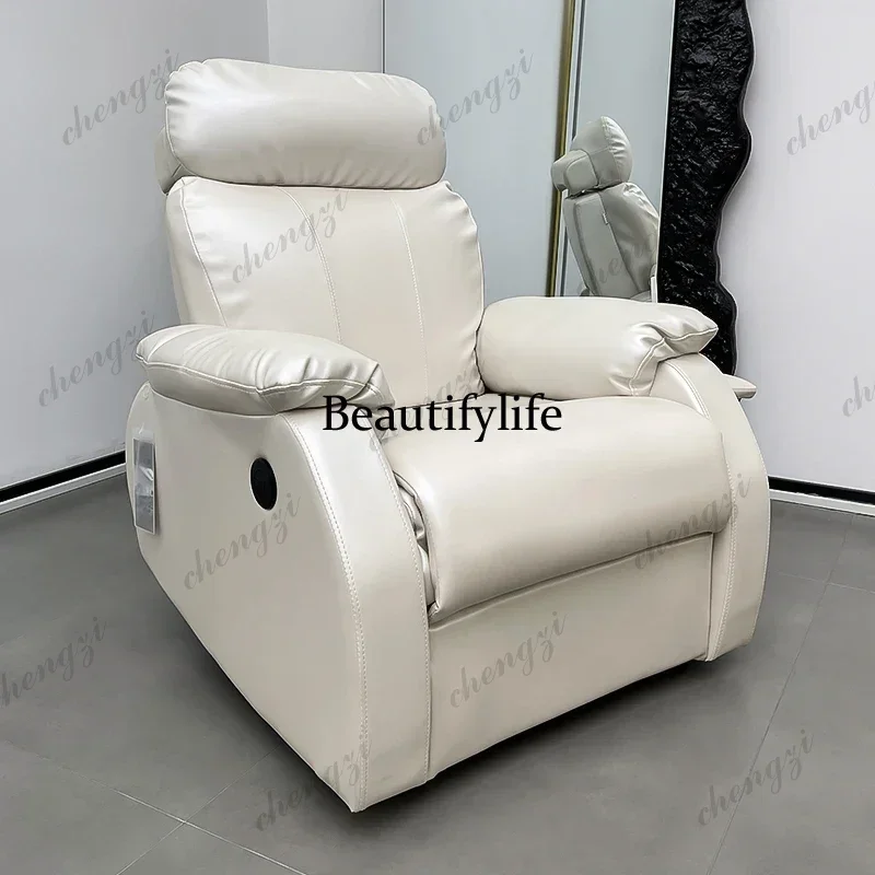NQ52 TTT High-end hairdressing chair head therapy electric reclining scalp care chair barber shop special