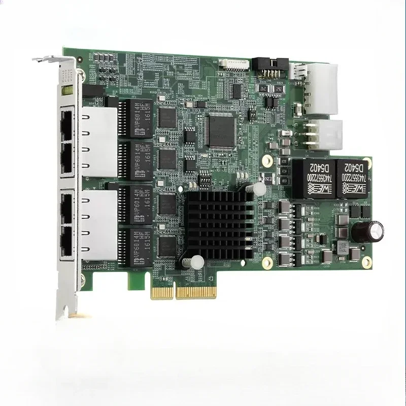 ADLINK PCIe-GIE72/74 image capture card network interface card 2 4 channels PoE72