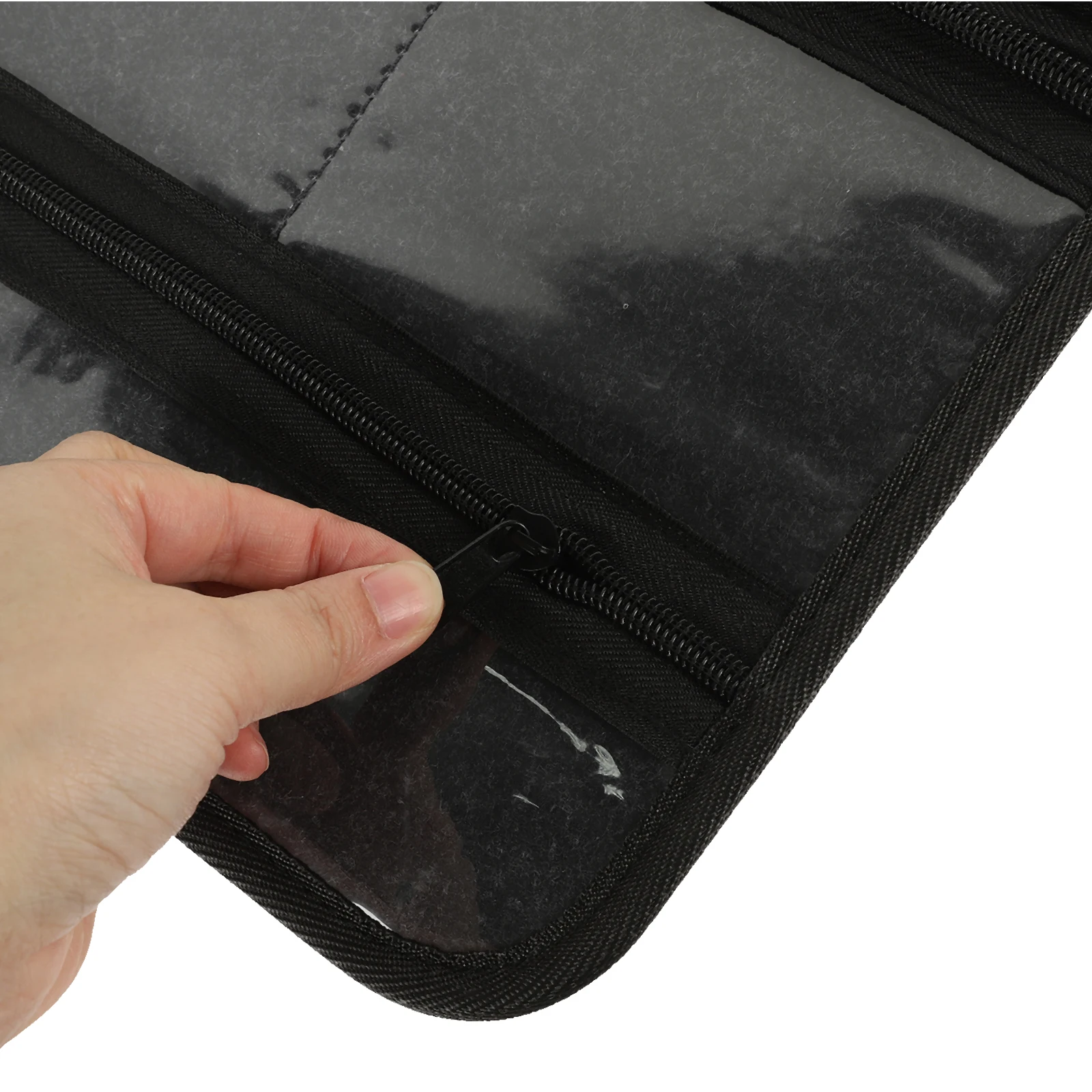

Hanging Watch Strap Organizer Bag Wear-Resistant Storage Pouch For Watchbands Earphones Cables Travel Business Trip Desk