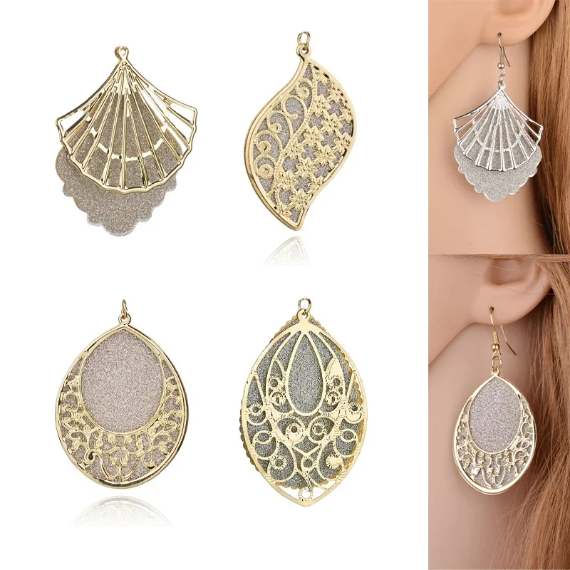 

Engood 60 шт. матовые подвески в виде ракушек, пуговицы из сплава, ювелирные изделия «сделай сам», серьги, ожерелье, аксессуары, швейная отделка, украшения, ремесло