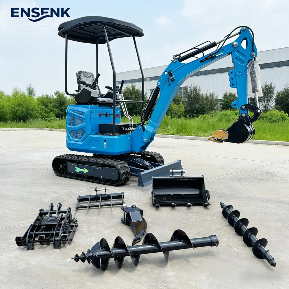 

Мини-экскаватор 1.5т 2.0т 3.0т, строительный 1.7т, многофункциональный сельскохозяйственный, CE EPA Euro5, напрямую от производителя