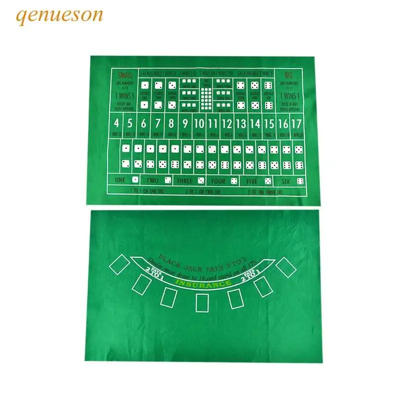 new-hot-texas-hold'em-90-60-cm-blackjack-rotary-baccarat-poker-set-fichas-poker-blackjack-21-table-cloth-fietro-felt-board-cloth