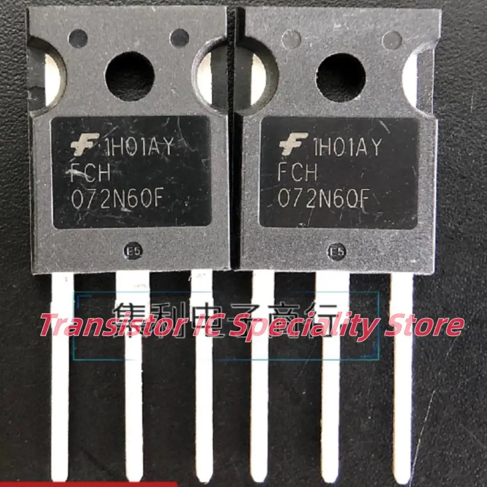

10PCS/LOT FCH072N60F MOS TO-247 600V52A Quick Delivery