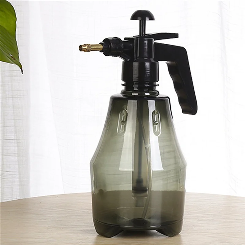 

ABFI 5X Hand Pressure Sprayer Air Pump Spray Transparent Water Can Home Disinfection Garden Plants Flower Watering Tool