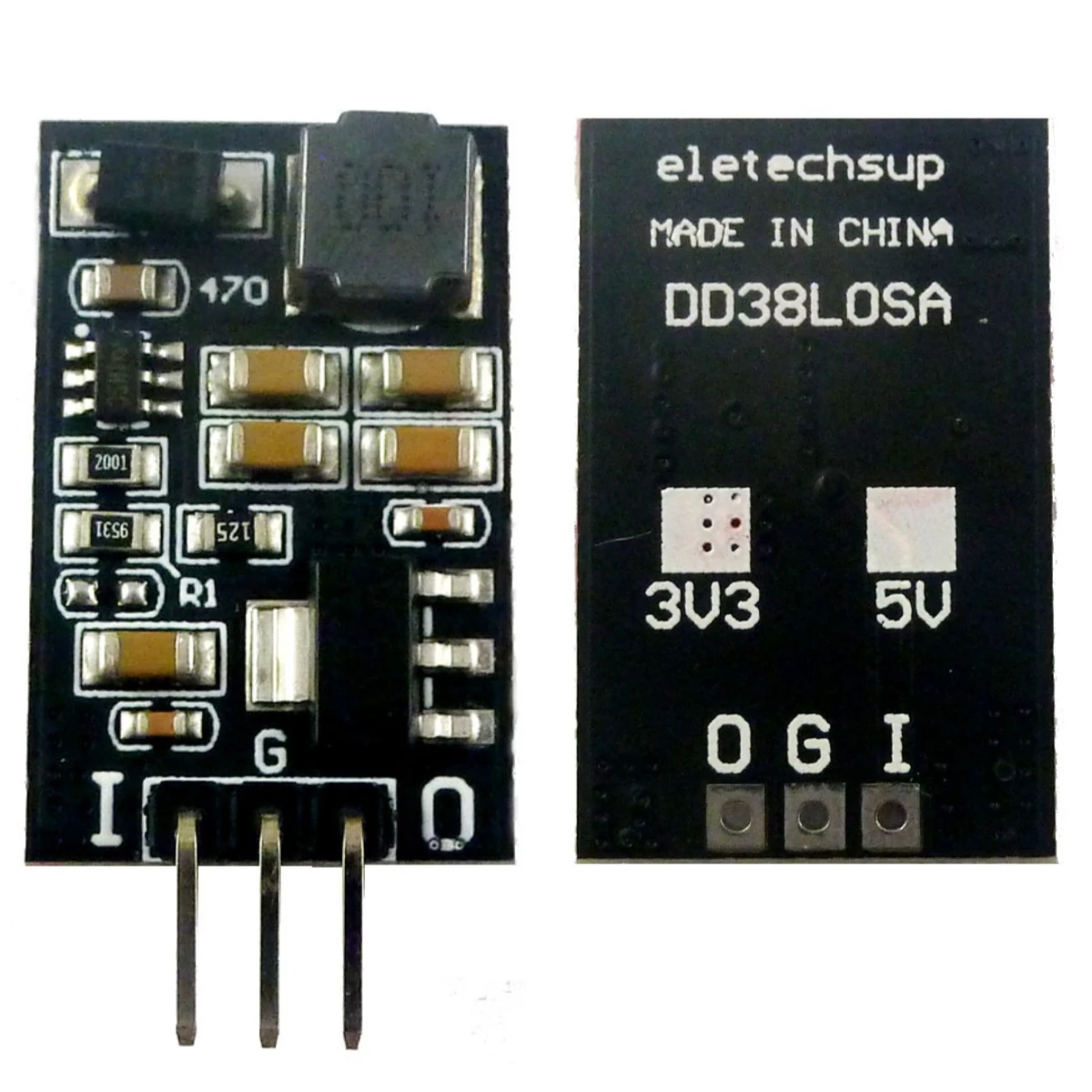 10X 2 IN 1 5W DC-DC Buck Converter & LDO Regulator DC 6-40V to 5V 3.3V Step-Down Power Module replace L7805 AMS1117