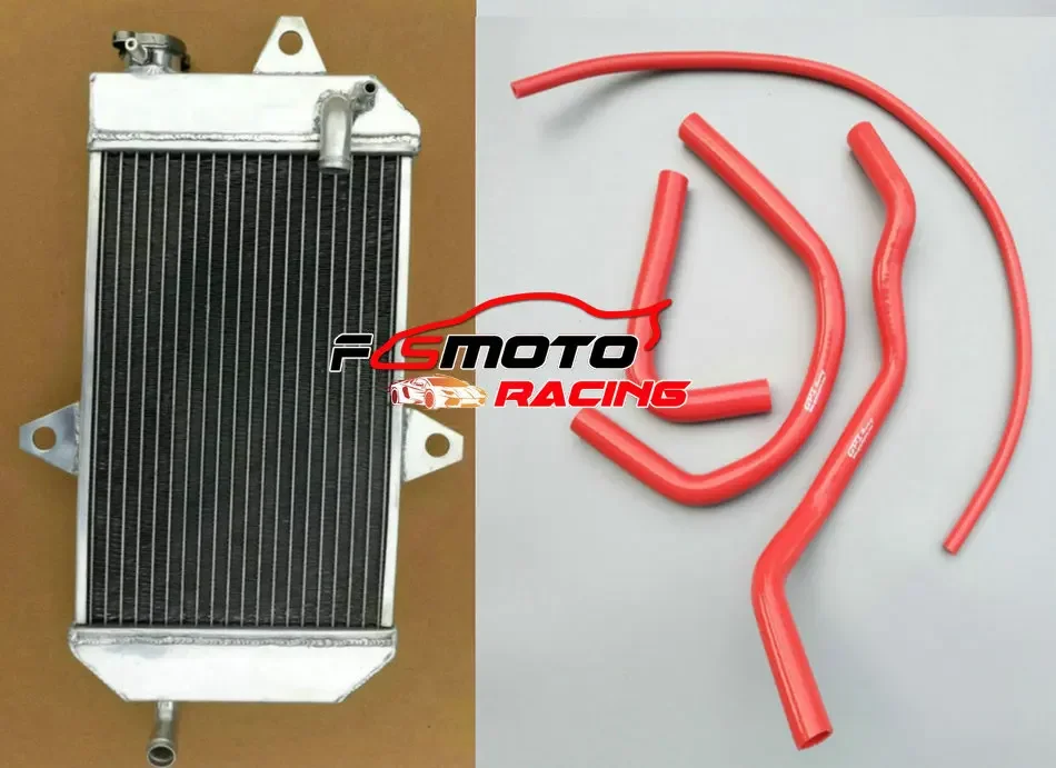 Aluminum Radiator + Silicone Hose For ATV Yamaha Banshee YFZ350 YFZ 350 1987-2007 2006 2005 2004 2003 2002 2001