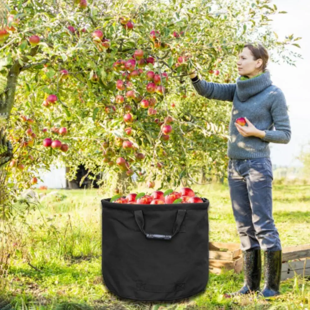 

Reinforced Garden Leaf Compost Bag Flatable Heavy-duty Foldable Outdoor Garbage Bag Foldable Waterproof