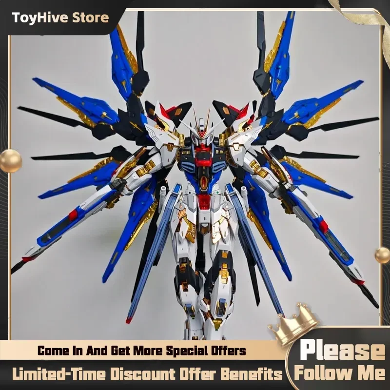 

【In Stock】CHANGLONG Model 7701 Strike Freedom Action Figure - Anime Robot Skeleton Kit MG EX ZGMF-X20A Collectible Toys Gift
