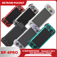 Retroid Pocket 4Pro Retro Handheld Game Console 4.7 Inch Touch Screen RAM 8GB WiFi 6.0 Bluetooth 5.2 5000mAh Video Game Player