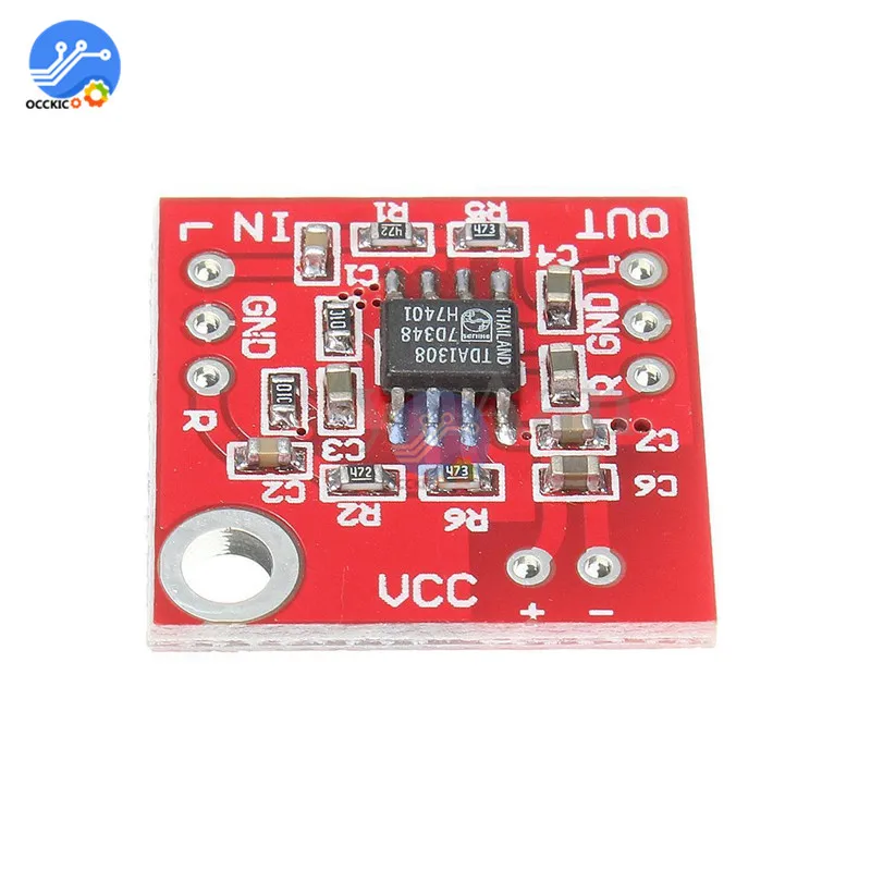 Mini TDA1308 scheda amplificatore per cuffie preamplificatore Audio 3V-6V classe A classe B scheda Audio Stereo amplificatore A bassa potenza