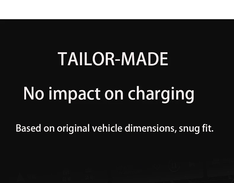 Kabelloses Lade-Silikonpad für Tesla Model 3/Y 2025 2026 Juniper Zentralsteuerung Rutschfeste Matte Auto-Innenausstattung – Detail 4
