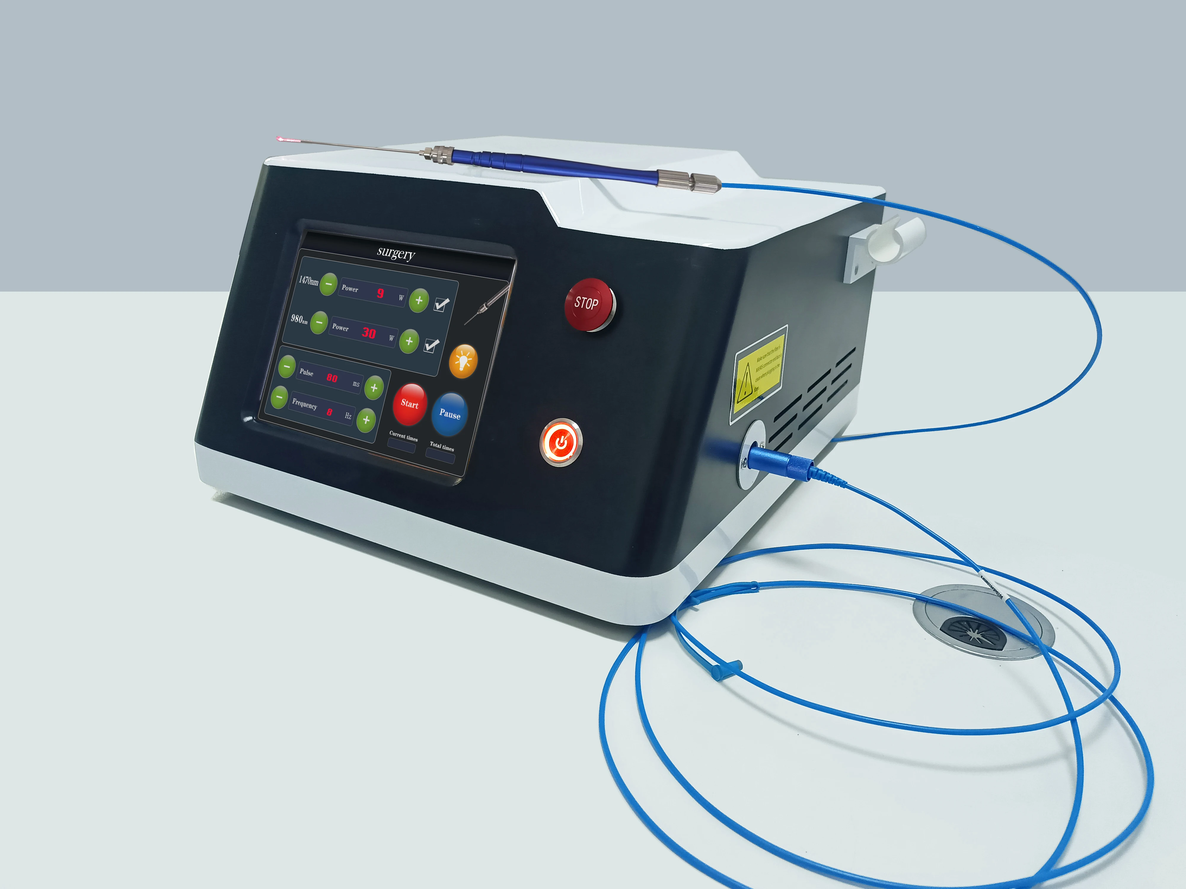 Minimally Invasive Lipolysis Laser Liposuction Surgery For Weight Loss 635nm 980nm 1470nm Laser Beauty Equipment