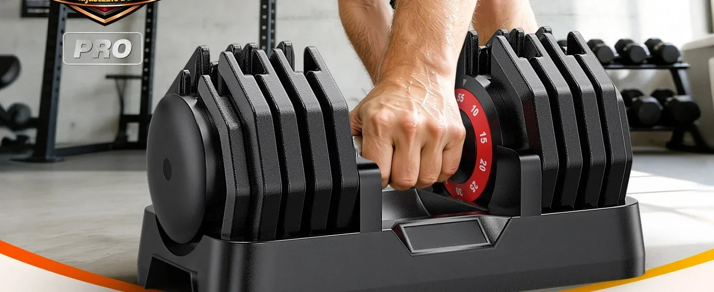 adjustable dumbbells