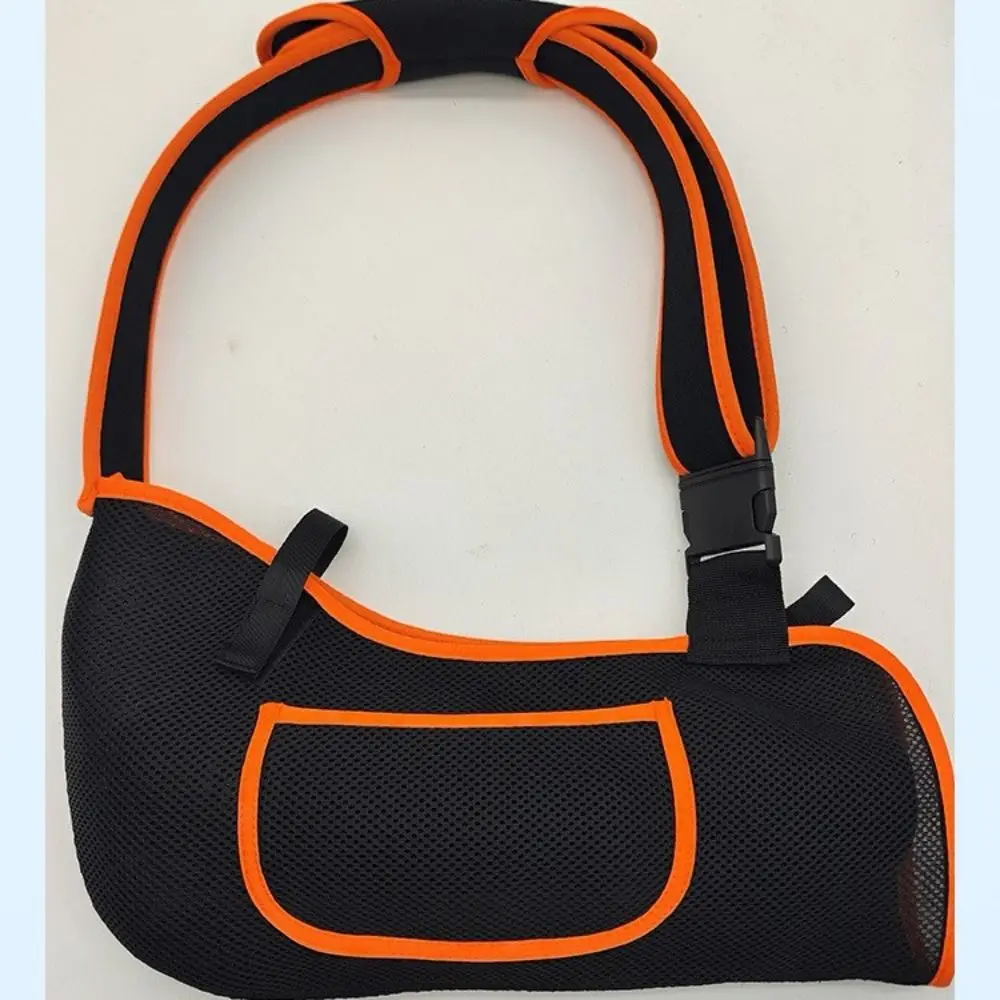 حمالة للذراع قابلة للتنفس، حزام قابل للتعديل، دعامة الساعد المحمولة، مريحة وسهلة الارتداء، واقي ثابت للمعصم، خلع المفاصل