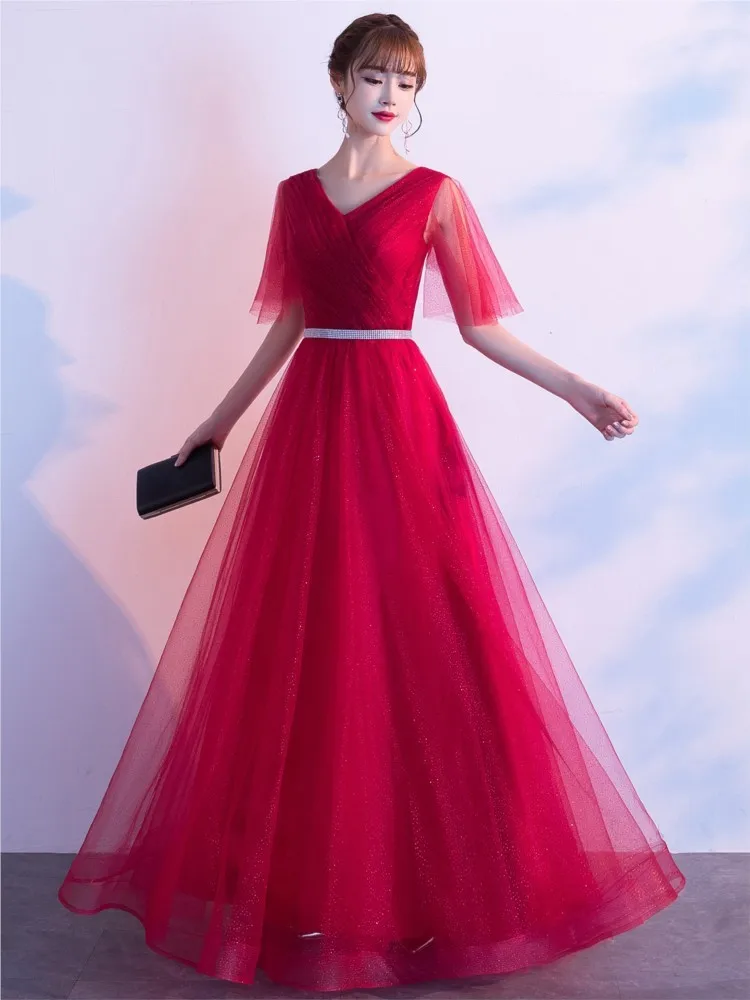 New Choir Performance Dress Host Adult Temperament Folk Song
