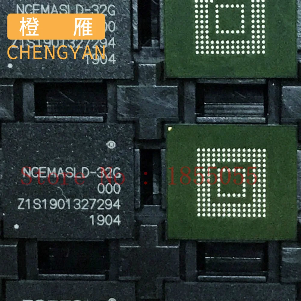 

CHENGYAN 1-10pcs original new NCEMASLD-32G 32G BGA153 5.1 EMMC chip ic