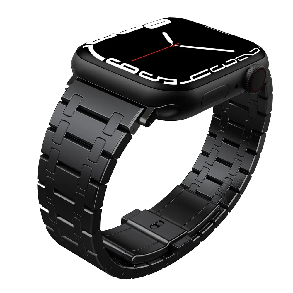 Metal Band For Apple Watch Ultra 10 9 8 7 49mm 46mm 45mm 41mm 6 5 4 SE 44mm 40mm Modified Stainless Steel Bracelet iWatch 3 42mm