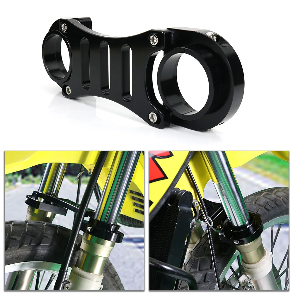 

Motorcycle Front Fork Brace Fit For Suzuki DR650 1996-2019 2020 2021 DR 650 Fork Stabilizer CNC Aluminum Bracket