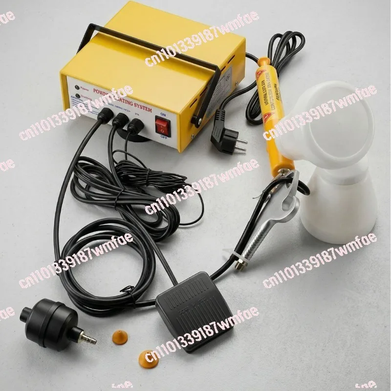 Spraying machine PC03-5 gear adjustable static size 30-50KV spraying machine Small and miniature portable spraying equipment