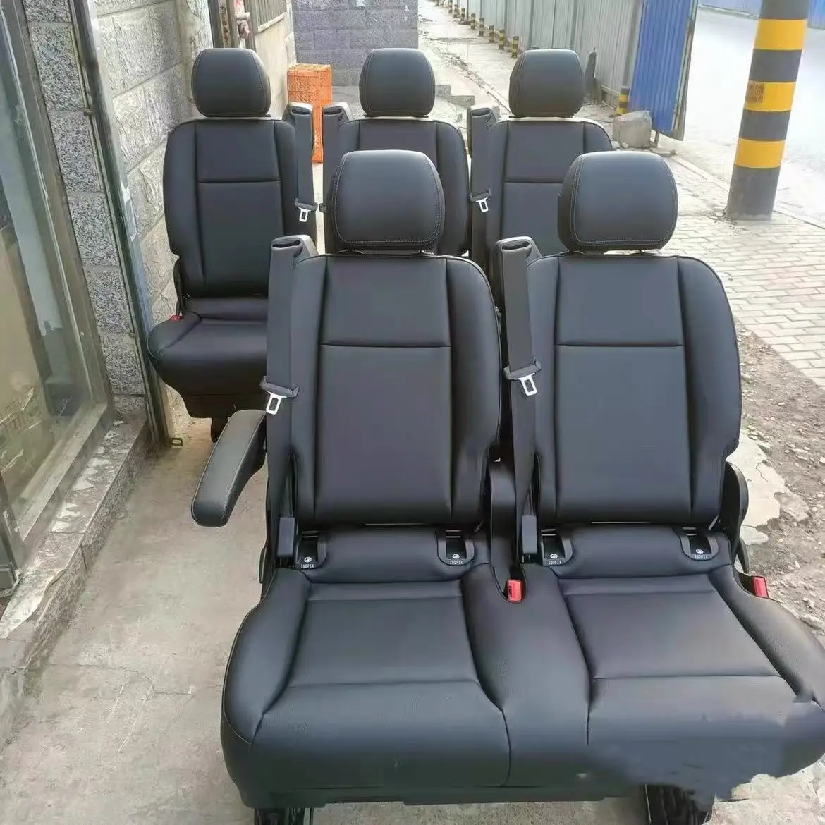 

Автомобиль Cc оптом оригинальные автокресла бежевого и черного цвета для W447 V260 и V Class Sprinter Van