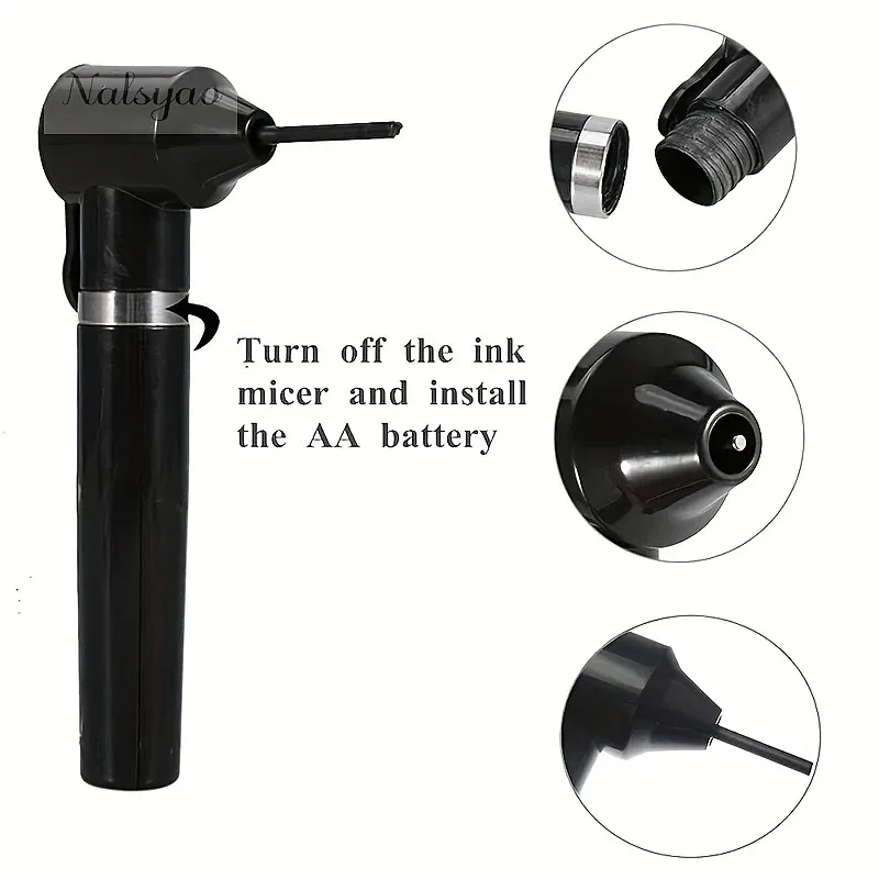 1pcs Ink Mixer Pigment Stirrer 5pcs Electric Sticks For Tattoo Pigment Mixing Stirring Rod Coloring Accessory