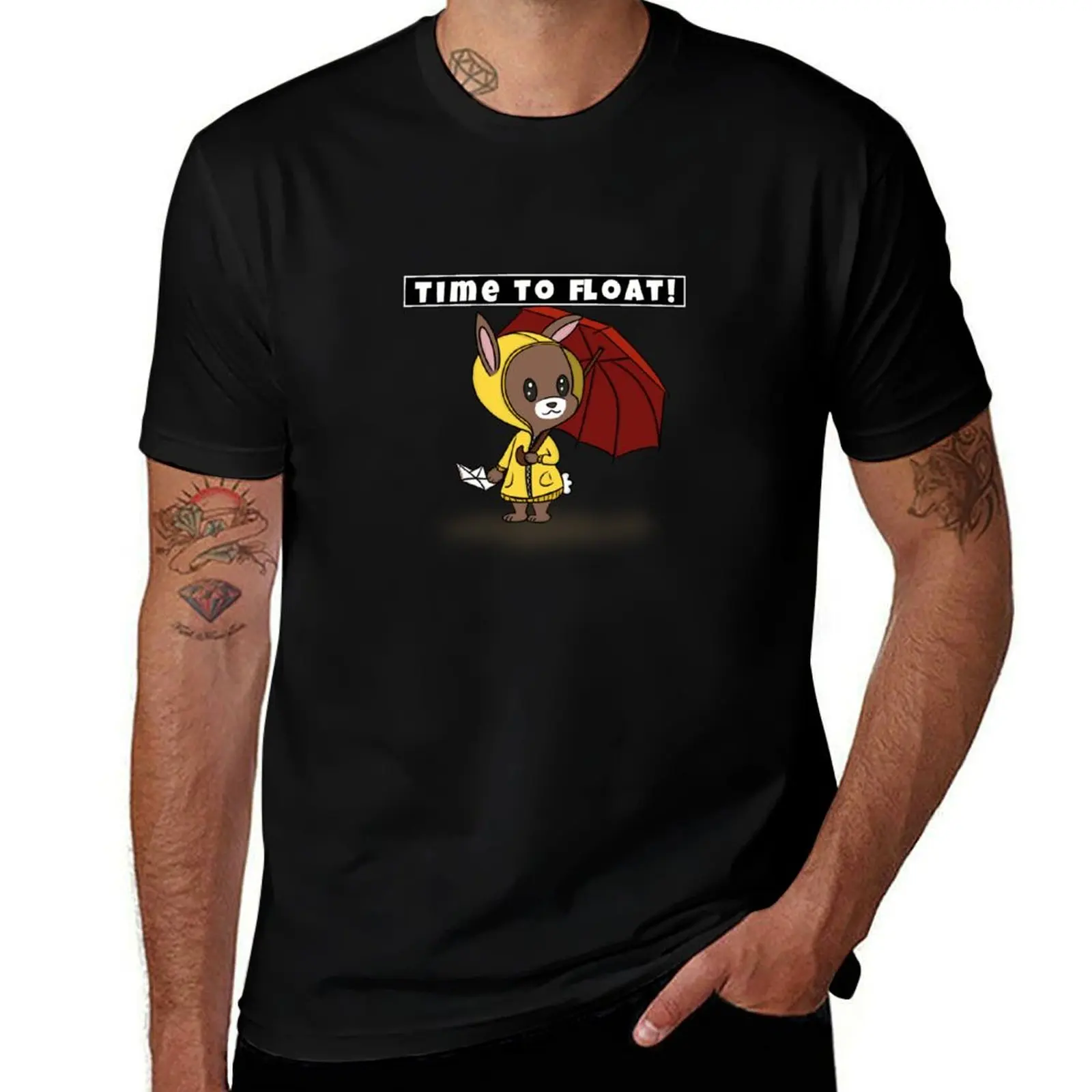 Time to Float T-Shirt Summer Casual Loose T-Shirt