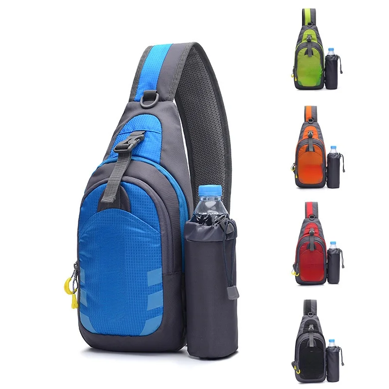 

Men Travel Hiking Shoulder Bag Women Chest Backpack Sports Outdoor Computer Phone Climbing Fitness Trekking Fishing