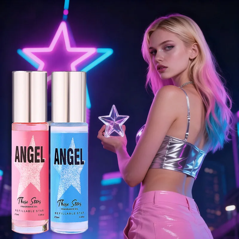 

Couple's Roll-On Fragrance Oil, Delicate and Subtle, Long-lasting Scent, Perfect for Dates, Ideal Valentine's Day Gift