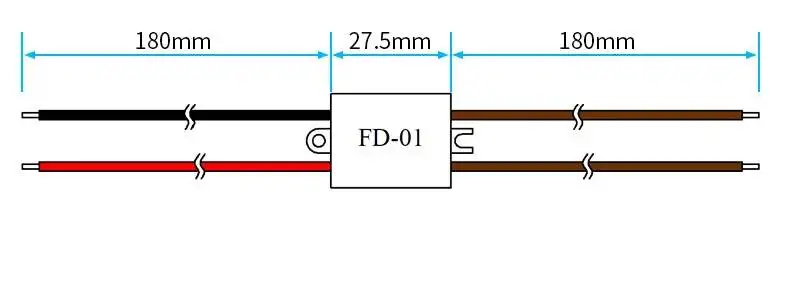 Relè antiappannamento DC 12V per lampada Mirror Mist rimozione del Controller della pellicola Mini relè per pellicola antiappannamento a specchio on