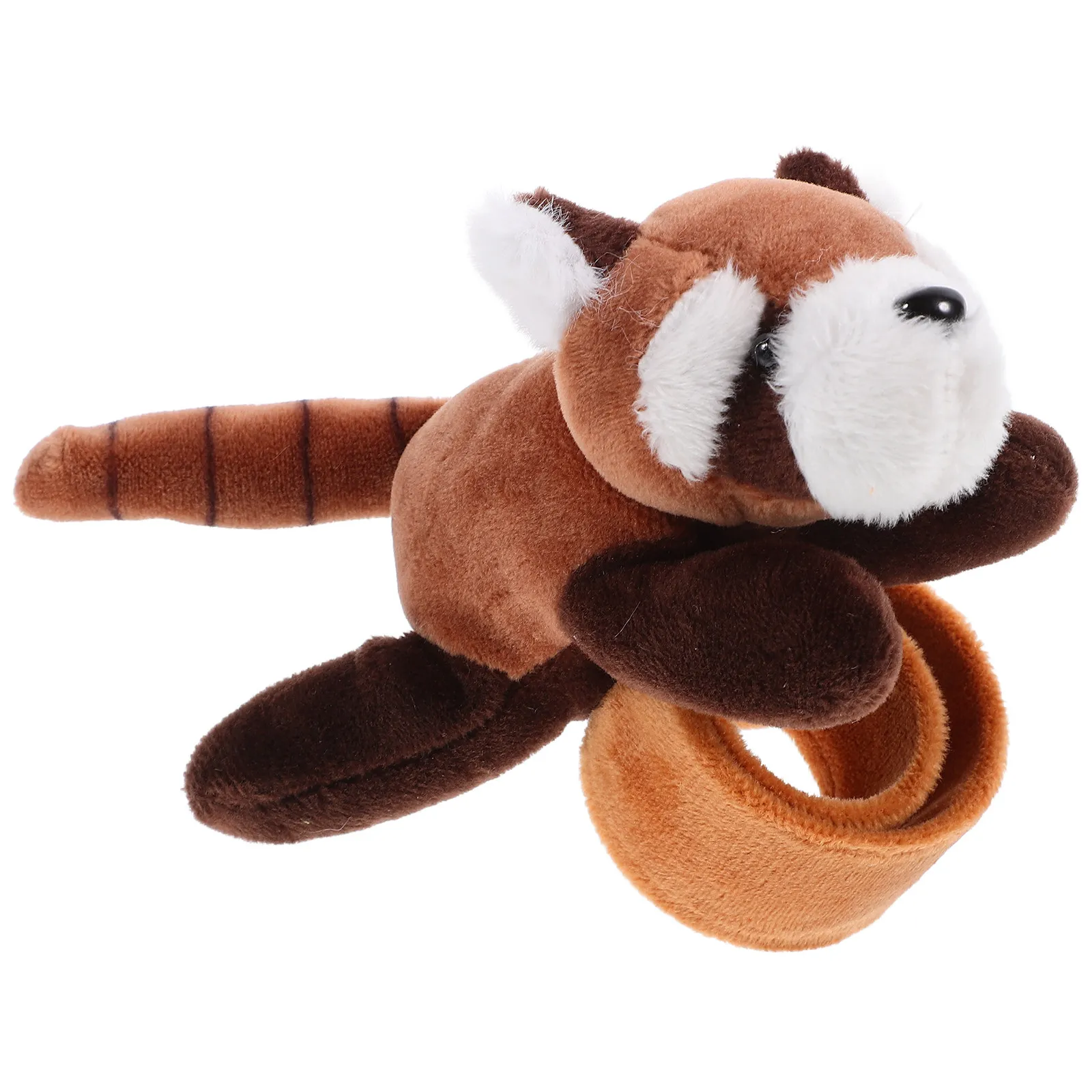 

Little Raccoon Slap Bracelet Soft Comfortable Animal Theme Patting Wrist Band for Party Favors Birthday Christmas Easter Decor