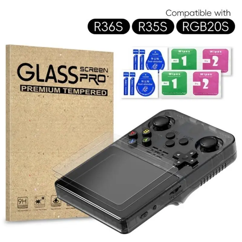 

652F Чехол с закаленной пленкой для R36S/R35S/RGB20S Защитная дорожная сумка для хранения и органайзеры для зарядного кабеля